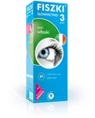 Książki do nauki języka włoskiego - Fiszki. Język włoski. Słownictwo 3 - miniaturka - grafika 1