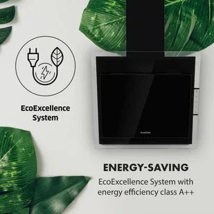 Klarstein Mirage 60 Czarny (CGCH3-Mirage-60) - Okapy kuchenne - miniaturka - grafika 4