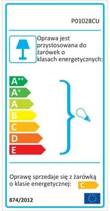 CosmoLight COPENHAGEN P01028CU lampa wisząca 1x28W/G9 P01028CU - Lampy sufitowe - miniaturka - grafika 5