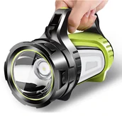 Latarki - Latarka Szperacz Akumulatorowa Led XM-L T6 Usb - miniaturka - grafika 1