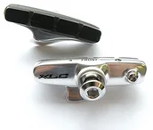 Hamulce rowerowe - XLC klocków hamulcowych cartridge Road BR-R02 zapewnia Carbon -częściowy zestaw 55 MM, srebrny/niebieski, 2500386050 2500386050_silber/blau - miniaturka - grafika 1