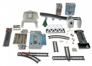 Kolejka Pociąg PENDOLINO - tunele,tory,mosty KX7771 - Pociągi dla dzieci - miniaturka - grafika 4