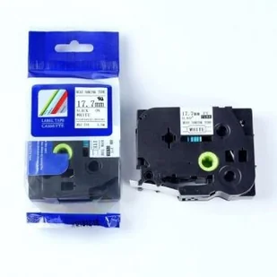 Brother Rurka termokurczliwa o szerokości 17.7mm czarny nadruk/białe tło długość 1.5m HSE241 - Dodatki do drukarek i skanerów - miniaturka - grafika 4