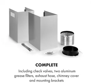 Klarstein Darya 60 Inox (TK15-Darya-60) - Okapy kuchenne - miniaturka - grafika 9