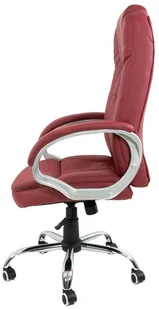 Fotel biurowy, krzesło biurowe ARTNICO Fotel biurowy Artnico Iris czerwony 131090 - Fotele i krzesła biurowe - miniaturka - grafika 3