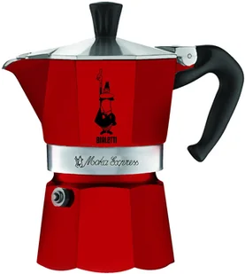 Bialetti MOKA EXPRESS 3 TZ 150 ML CZERWONA (4942) - Zaparzacze i kawiarki - miniaturka - grafika 5