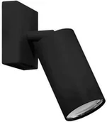 Lampy ścienne - Ideus Kinkiet LAMPA ścienna MANAM 03763 regulowana OPRAWA metalowa tuba reflektorek okrągły czarny 03763 - miniaturka - grafika 1