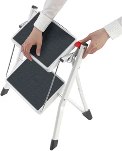 Hailo Werk Hailo Drabinka z dwoma stopniami podest Mini, 45 cm, stal, 4310-001 - Rusztowania - miniaturka - grafika 2
