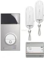 Domofony - Bticino Zestaw domofonowy dwurodzinny L3000 + 2xAudio ECO 343071/2x344242 - miniaturka - grafika 1
