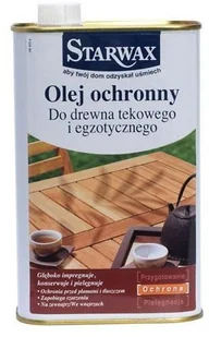 Starwax Olej do mebli ogrodowych - Farby i impregnaty do drewna Starwax Olej do mebli ogrodowych - Farby i impregnaty do drewna - miniaturka - grafika 4