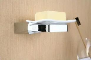 Art Platino ROK mydelniczka naścienna chrom ROK-87070 - Mydelniczki i dozowniki mydła - miniaturka - grafika 2