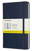 Artykuły biurowe - Moleskine 8058647626673 notatniki - klasyczna kolekcja średnia, w kratkę, twarda okładka szafirowa - miniaturka - grafika 1