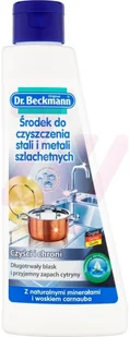 Dr. Beckmann Płyn do stali szlachetnej Środek czyszcząco pielęgnujący 250 ml - Środki do kuchni i łazienki - miniaturka - grafika 3