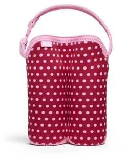 Built Bottle Buddy - Termoopakowanie do butelek podwójne (Baby Pink Mini Dots) B - Pojemniki kuchenne - miniaturka - grafika 3
