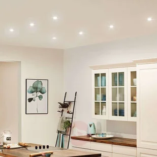 Paulmann Base spot wpuszczany zestaw 10szt. biały - Oprawy, klosze i abażury - miniaturka - grafika 4