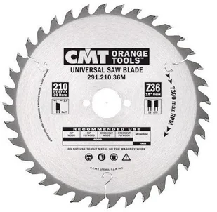 CMT Piła HM D=160 F=20 Z=24 K=2,6/1,6 291.160.24H - Tarcze do pił - miniaturka - grafika 6
