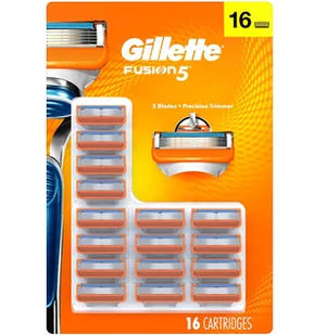 Gillette Wkłady Do Golenia Fusion 16szt - Maszynki do golenia i wkłady - miniaturka - grafika 2