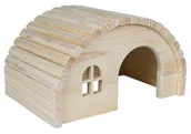 Akcesoria dla gryzoni - Trixie Drewniany domek dla chomika 19 x 11 x 13 cm - miniaturka - grafika 1