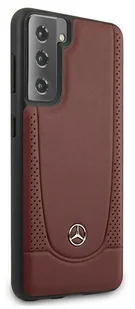 Mercedes Urban Line etui na Samsung Galaxy S21+ PLUS czerwone Mer006525 - Etui i futerały do telefonów - miniaturka - grafika 3