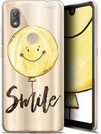 Etui i futerały do telefonów - Wiko Caseink Pokrowiec ochronny na 6 cali View 2, ultracienki, motyw: Smile Baloon CRYSPRNTVIEW2SMILEBALOON - miniaturka - grafika 1