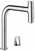 Baterie kuchenne - Hansgrohe jednouchwytowa bateria kuchenna z 2 otworami, 73818000 - miniaturka - grafika 1