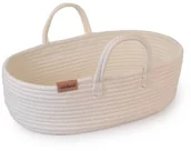 Lalki dla dziewczynek - Miniland Miniland Bawełniany Kosz Mojżesza dla lalek Miniland - miniaturka - grafika 1