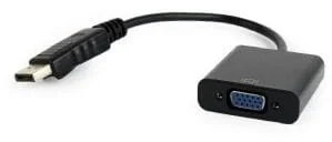 Gembird Kabel DisplayPort D-Sub 0.15m Czarny A-DPM-VGAF-02 - Kable - miniaturka - grafika 6