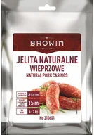 Artykuły masarskie - Browin Jelita naturalne wieprzowe - kaliber 28/30mm, 15m - miniaturka - grafika 1
