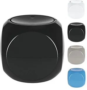 Spirella spirella Dice Black kosz na odpady, 1 L Bad, plastik, czarna, 14 x 14 cm 10.19164 - Koszyki łazienkowe Spirella spirella Dice Black kosz na odpady, 1 L Bad, plastik, czarna, 14 x 14 cm 10.19164 - Koszyki łazienkowe - miniaturka - grafika 1