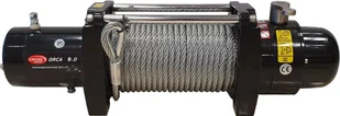 Kingone 818 Wyciągarka ORCA 9,0 [4082kg] 12V lina stalowa 9,5 mm 27 metrów) 81877724 77724-uniw - Wciągarki - miniaturka - grafika 3