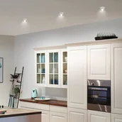 Oprawy, klosze i abażury - Paulmann Gil wpuszczana LED biała/czarna 3 szt. - miniaturka - grafika 1