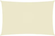 Parasole ogrodowe - vidaXL Prostokątny żagiel ogrodowy, tkanina Oxford, 3x6 m, kremowy vidaXL - miniaturka - grafika 1
