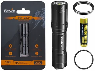 Fenix Latarka diodowa E01 V2.0 Do Kluczy Edc 100lm - Latarki - miniaturka - grafika 2