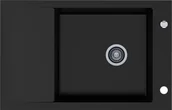Zlewozmywaki - Kernau Zlew KGS M 6078 1B1D deep black KGS-M-6078-1B1D-DEEP-BLACK - miniaturka - grafika 1