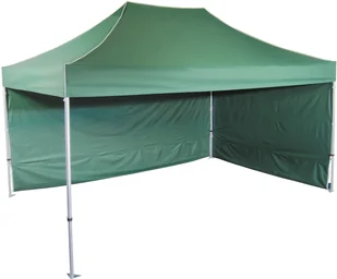 Expodom Namiot ekspresowy 3x4,5m o konstrukcji aluminiowej z profilu sześciokątnego, Zielony - Pawilony ogrodowe - miniaturka - grafika 6