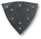 Materiały ścierne - Fein Tarcza ścierna Lead-Set KL 130 z otworami ziarno 180 16 ST 63717296020 do zastosowań uniwersalnych do prawie wszystkich materiałów - miniaturka - grafika 1