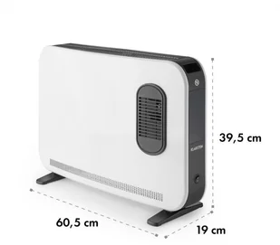 Klarstein Klarstein Baltrum Flow, grzejnik elektryczny, konwektor, 2000 W, wolnostojący, biały HTR7-Baltrum w turbo - Ogrzewanie przenośne - miniaturka - grafika 8