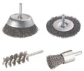 Materiały ścierne - Wolfcraft Szczotka do wiertarki 2133000 - miniaturka - grafika 1