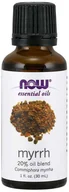Witaminy i minerały dla sportowców - Now Foods NOW Myrrh 20% Oil Blend 30ml - miniaturka - grafika 1