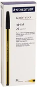 Długopisy - Staedtler 43409 ball point Pen  czarny 43409 - miniaturka - grafika 1