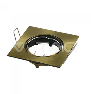 v-tac Oprawa Oczko V-TAC GU10 Kwadrat Ruchoma Złoty VT-779SQ - Oprawy, klosze i abażury - miniaturka - grafika 3
