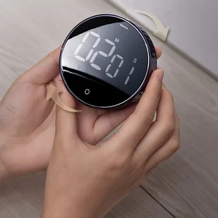Baseus Baseus Heyo Rotation | Stoper kuchenny minutnik timer cyfrowy magnetyczny ACDJS-01 - Zegary - miniaturka - grafika 3