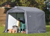 Garaże i wiaty - ShelterLogic Namiot garażowy ShelterLogic 2,4 x 2,4 szary SHL70423_8x8x8 - miniaturka - grafika 1