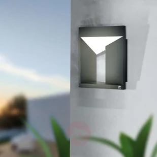 Eglo Lampa zewnętrzna NEMBRO styl nowoczesny aluminium tworzywo sztuczne czarny 98748 - Lampy ogrodowe - miniaturka - grafika 3