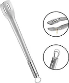 Inne sztućce - WMF Szczypce do grilla długie 44 cm stal nierdzewna Cromargan mechanizm blokujący oszczędzające miejsce sztućce grillowe do steków ryb warzyw 1892866030 - miniaturka - grafika 1