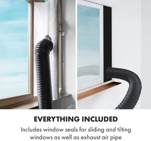 Klarstein Metrobreeze New York Smart 7k, klimatyzator przenośny, 7000 BTU/2,1 kW, klasa efektywności energetycznej A, pilot zdalnego sterowania DXJ2-MtrbrzNYSmrt7KW - Klimatyzatory - miniaturka - grafika 20