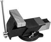 Imadła i ściski - Imadło ślusarskie obrotowe 125MM - miniaturka - grafika 1