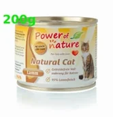 Mokra karma dla kotów - Power of Nature Jagnięcina 200g Lamm Lamb Natural Cat bezzbożowa grain free - miniaturka - grafika 1