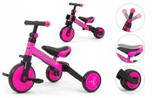 Milly Mally Rowerek trójkołowy biegowy 3W1 Jeździk - Rowerki biegowe - miniaturka - grafika 4