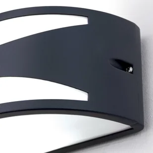 ORION Kinkiet zewnętrzny Shell, antracytowy - Lampy ogrodowe - miniaturka - grafika 4